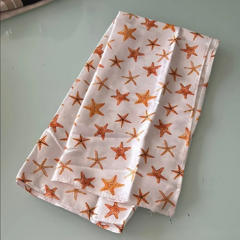 Starfish Patterned scarf S55
